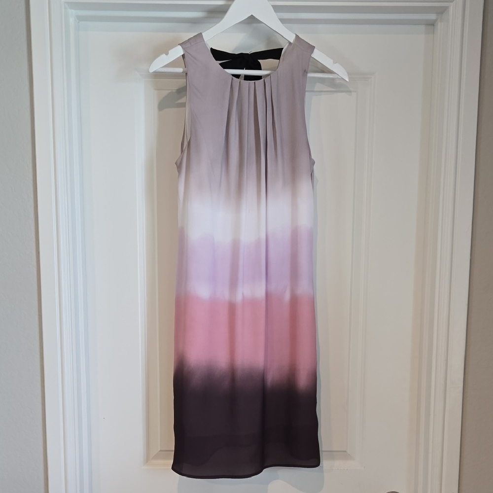 Elegant Ombre Sleeveless Dress